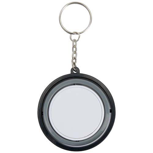 Spinx recycled plastic gyroscope fidget keychain