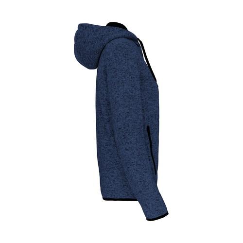 Ladies’ heather hooded jacket