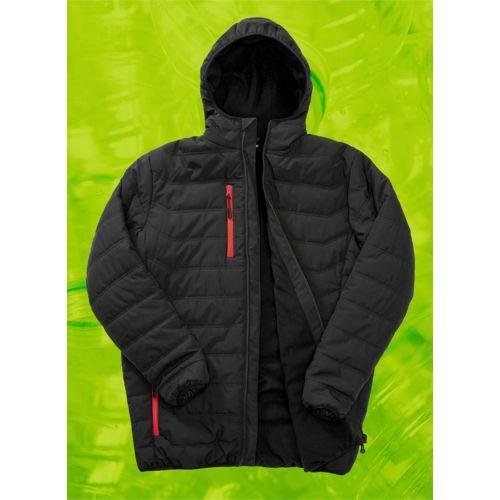 Black Compass Padded Winter Jacket