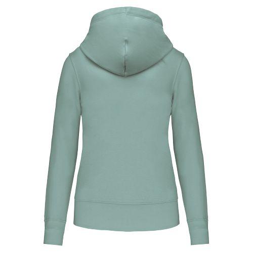 Ladies' eco-friendly hooded sweatshirt