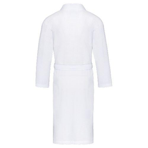Peignoir kimono nid d'abeille