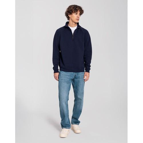 Iconic Premium Zip Neck Sweat