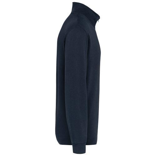 Zip neck sweatshirt