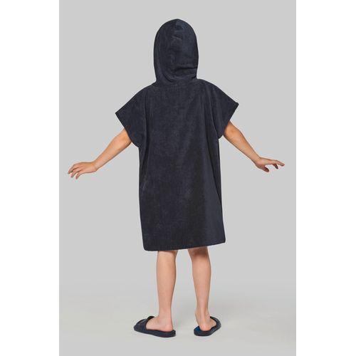 Poncho éponge à capuche enfant