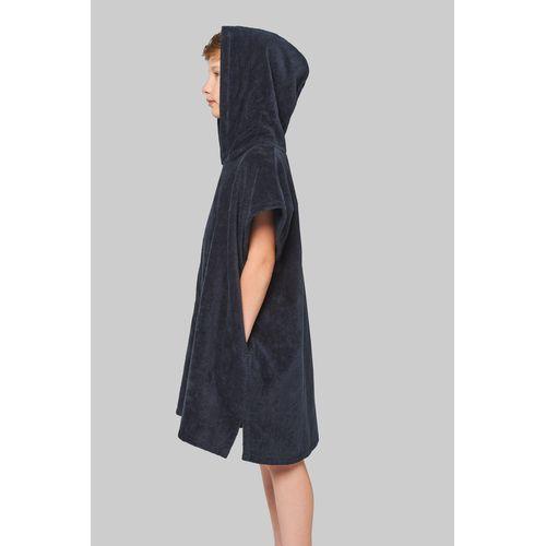 Poncho éponge à capuche enfant