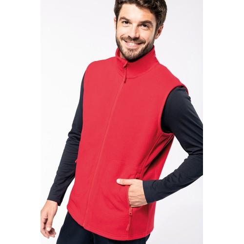 Unisex eco-friendly micro-polarfleece bodywarmer