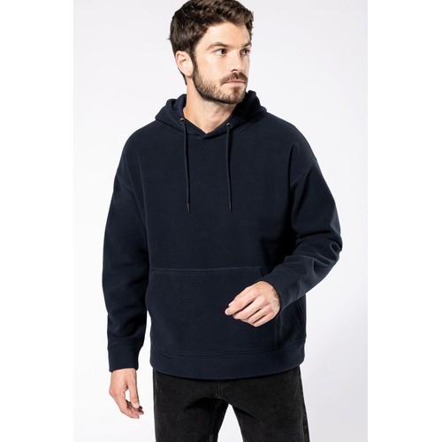 Unisex Oversized recycled polarfleece hoodie