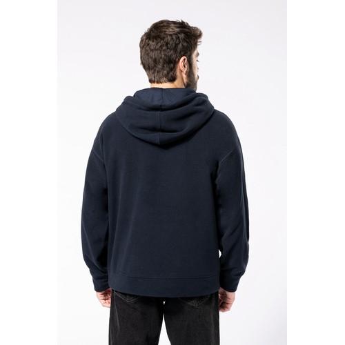 Unisex Oversized recycled polarfleece hoodie