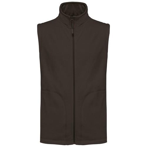 Bodywarmer micropolaire homme