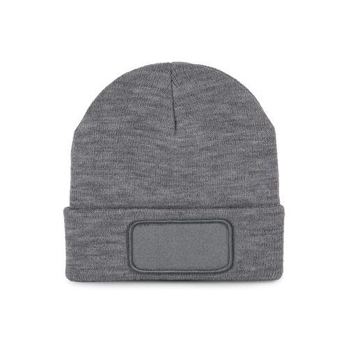 Beanie with patch