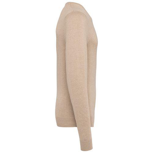 Pull col V homme