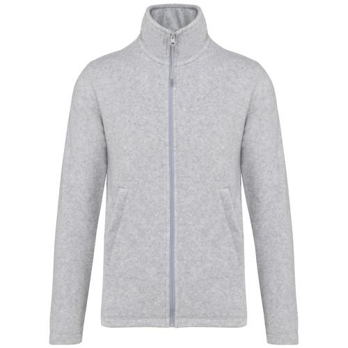 Men's microfleece zip jacket