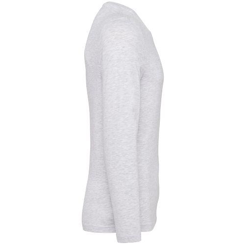 T-shirt col rond manches longues homme