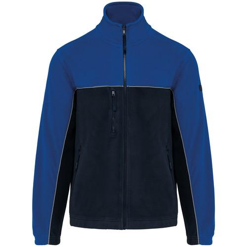 Veste micropolaire bicolore écoresponsable unisexe