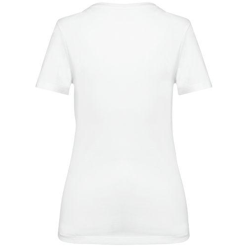 T-shirt Supima® col rond manches courtes femme