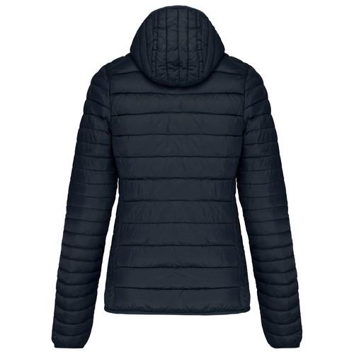 Ladies' lightweight hooded padded jacket
