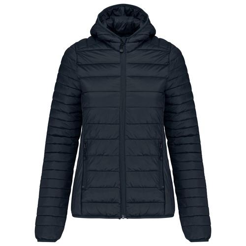 Ladies' lightweight hooded padded jacket
