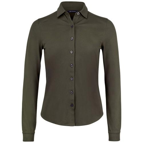 Cutter & Buck Advantage Shirt Women vertfoncé XS