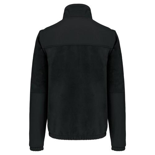 Veste polaire manches amovibles homme