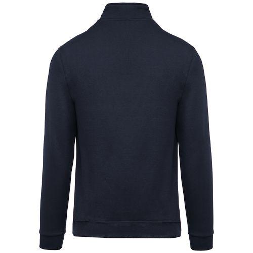 Zip neck sweatshirt