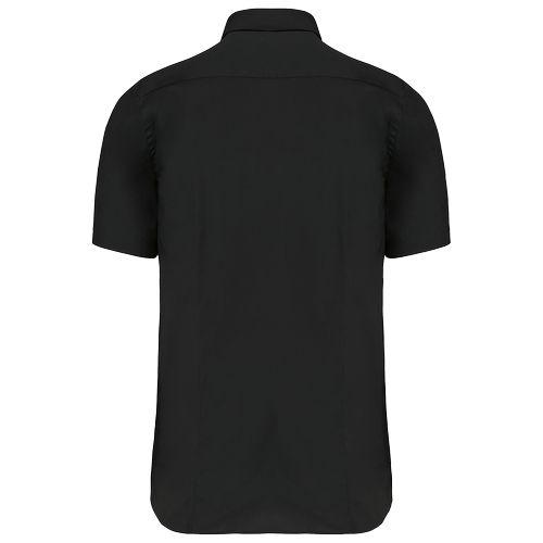 Chemise coton / élasthanne manches courtes