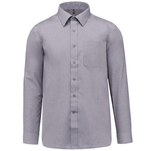 Chemise popeline polycoton entretien facile homme