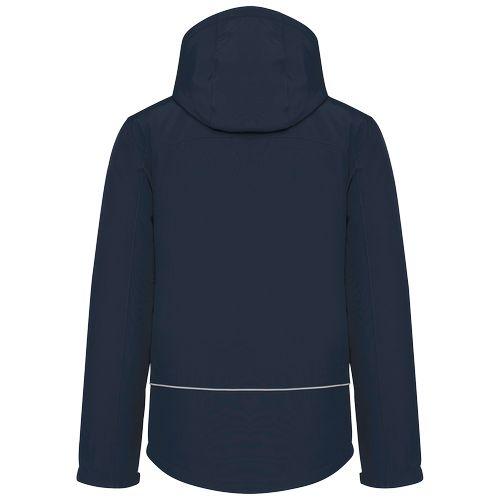 Parka softshell doublée capuche homme