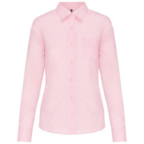 Chemise popeline polycoton entretien facile femme