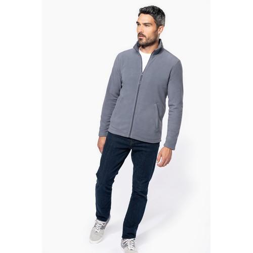 Full zip microfleece jacket