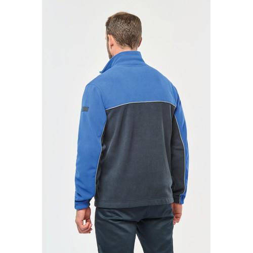 Veste micropolaire bicolore écoresponsable unisexe