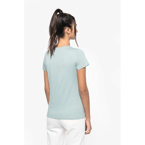 Eco-friendly ladies’ V-neck t-shirt