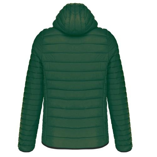 Men's lightweight hooded padded jacket