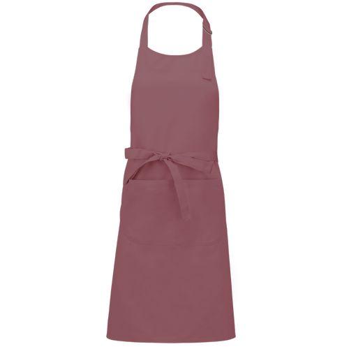 Polyester cotton apron with pocket