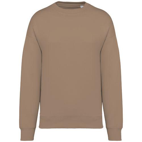 Sweat-shirt écoresponsable à col rond oversize unisexe