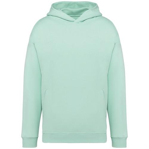 Eco-friendly unisex oversize hooded sweatshirt