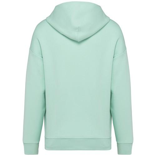 Eco-friendly unisex oversize hooded sweatshirt