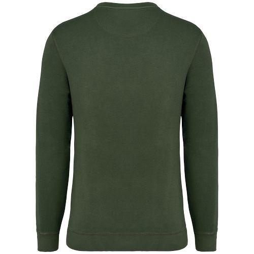 Sweat-shirt écoresponsable à col rond French Terry unisexe