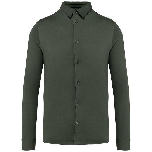 Chemise écoresponsable en jersey homme