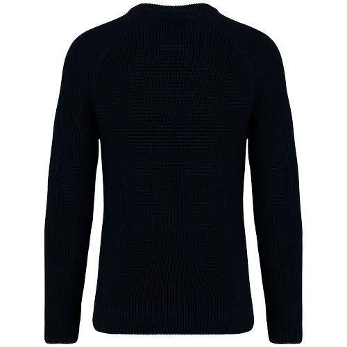 Pull écoresponsable à grosses mailles homme