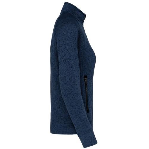 Ladies’ full zip heather jacket