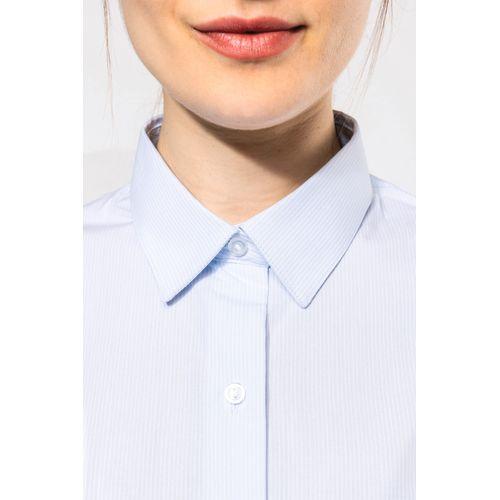 Chemise popeline manches longues femme