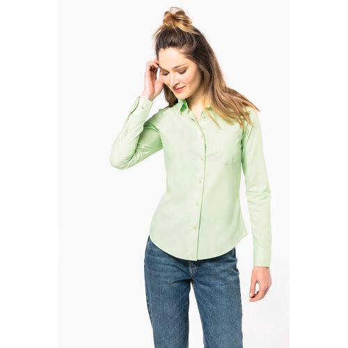 Chemise popeline polycoton entretien facile femme