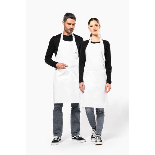 Polycotton apron high-temperature washable