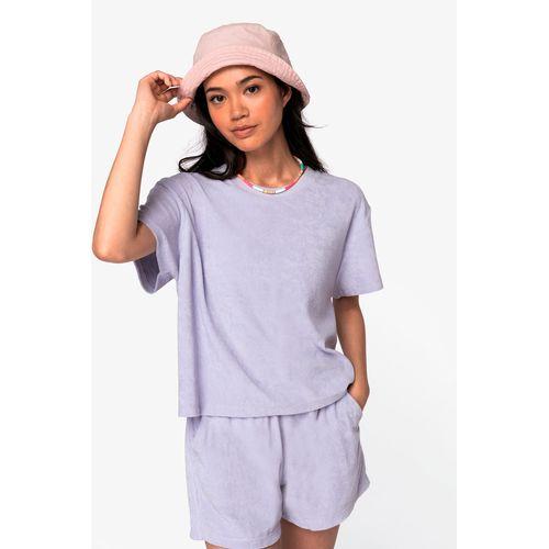 Short écoresponsable en éponge femme