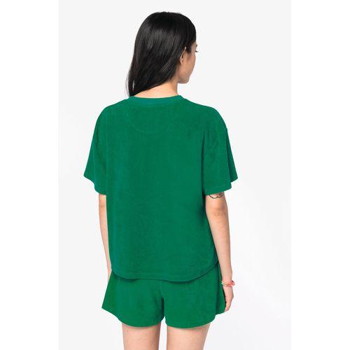 T-shirt écoresponsable en éponge femme