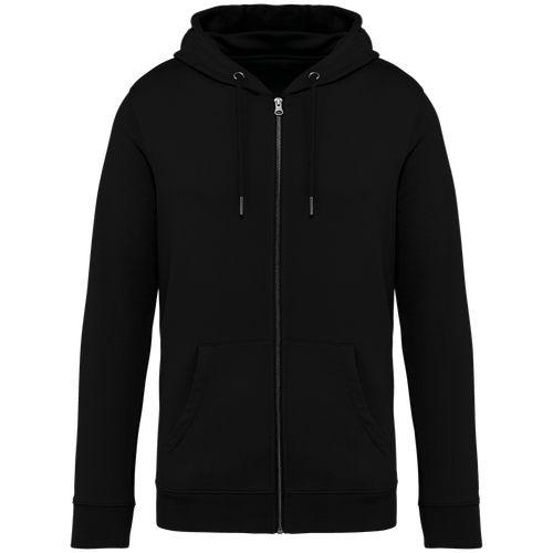 Sweat-shirt écoresponsable zippé à capuche unisexe