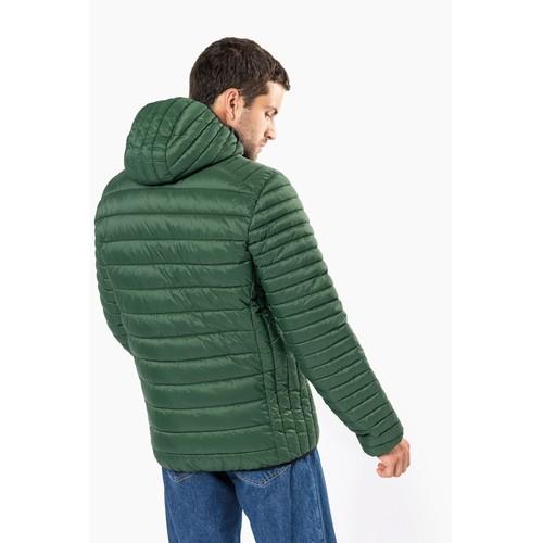 Men's lightweight hooded padded jacket