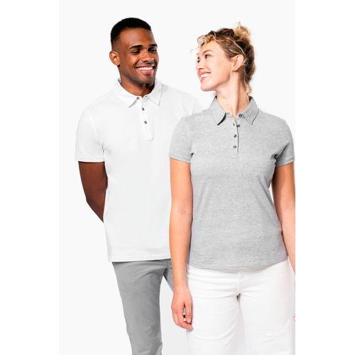 Polo jersey manches courtes femme