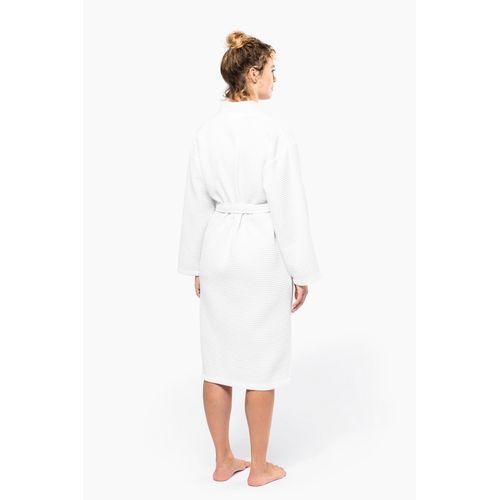 Peignoir kimono nid d'abeille