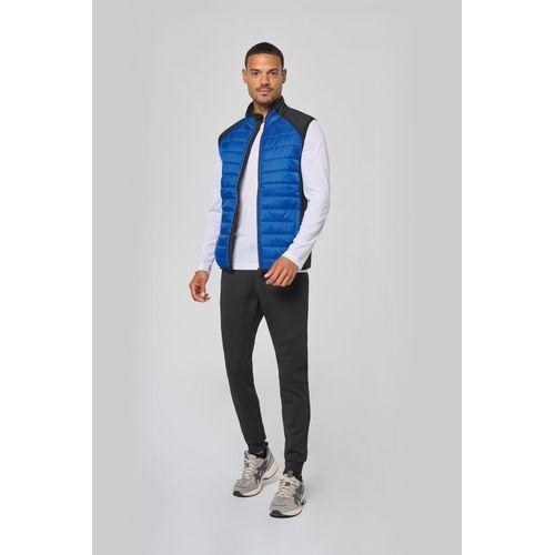 Veste sport bi-matière sans manches unisexe